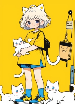 【LORA】[Lah] Cute Social Comic | SDXL 可爱社交漫画[D8DCC67081]