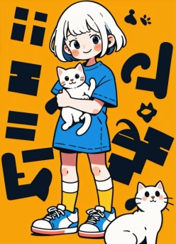 【LORA】[Lah] Cute Social Comic | SD1.5可爱社交漫画[6EC0173CEF]