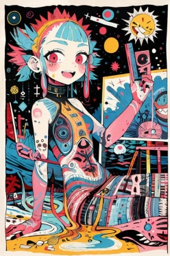 【LORA】Doodle Art 涂鸦国TUYA5[221ECAC517]